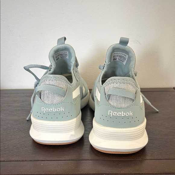 Reebok Sky Blue and White Athletic Shoes - Picture 2 of 5